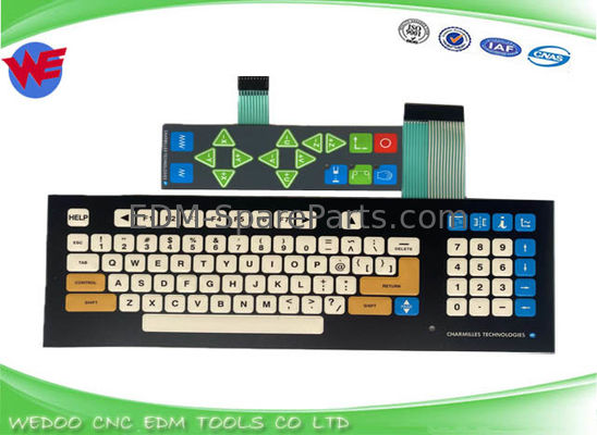 208538580 108515310 208561020 208529460 208515230 Feuille pour clavier pour Charmilles