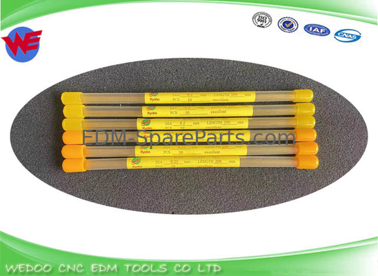 Électrode EDM Tubes en laiton / cuivre 0,2 x 200 mm 0,25 * 200 mm 0,1 mm 0,15 mm 0,19 mm 0.18