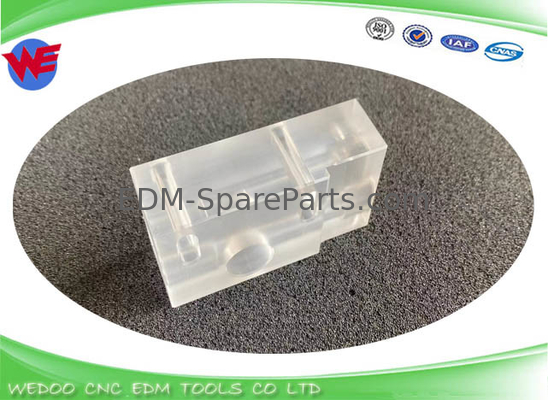 A290-8119-X393 Bloc de fil d'alimentation de guidage de polycarbonate 33.5*21*62 Pour les pièces Fanuc EDM
