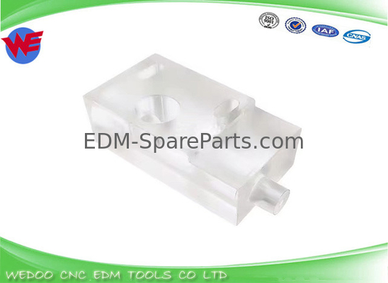 A290-8112-X393 Bloc de fil d'alimentation de guidage en polycarbonate pour Fanuc 70,5 X 34 X 21 mm