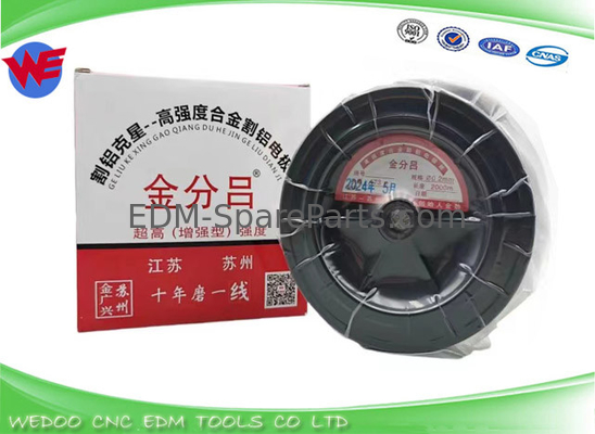 WEDM cuivre 0,20 mm * 2000 M coupe de fil de molybdème pour la machine EDM de coupe de fil