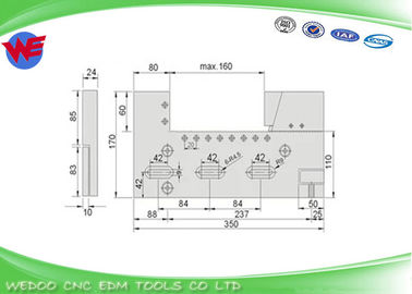 SV280-100mm 120MM SV280-150mm Serre-joints pour porte-joints fixation fil EDM CNC Vise en acier