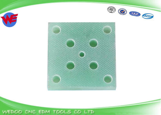 F318 Fanuc Plaque d'isolation inférieure EDM Pièces de la machine 40*40*9T
